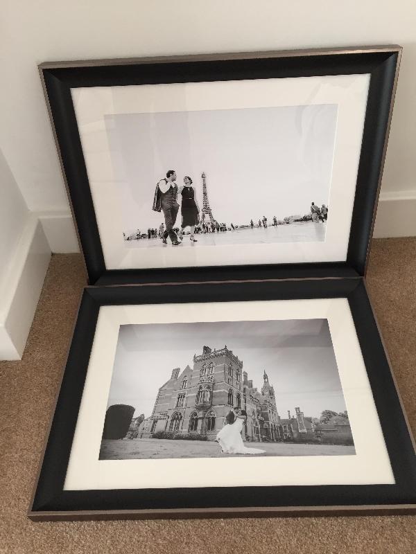 Framed pictures (x2)