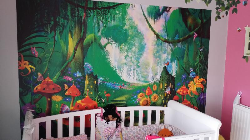 STUNNING, The colours are so bright and the attention detail is out of this world.My daughters enchanted nursery is comp