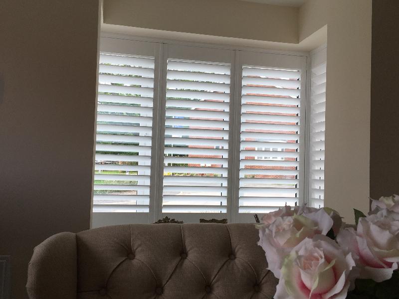 Beautiful shutters quality fitting.