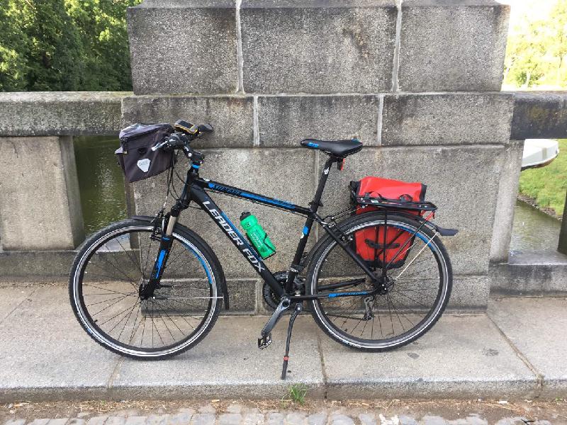 Cycling Prague to Dresden by