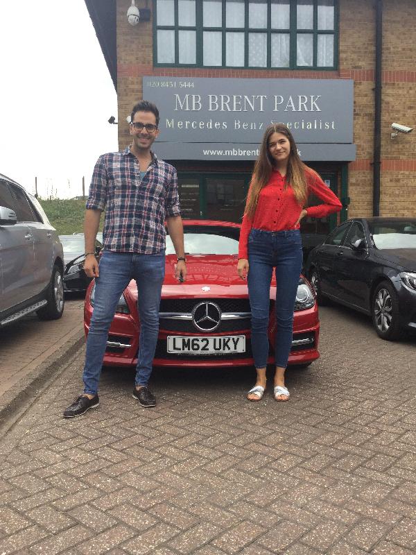 My lovely red SLK