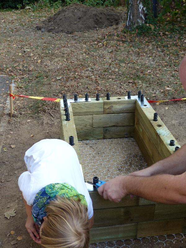 Potager pour une école Montessori