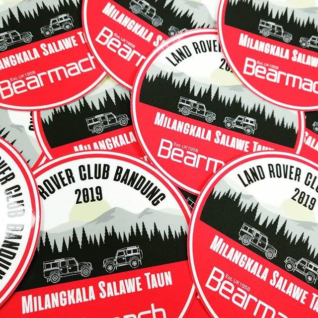 Global Event Bearmach Stickers