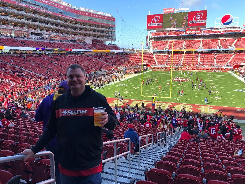 Was an excellent weekend trip to see the 49ers in the playoff