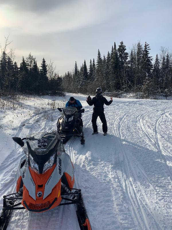 Fun snowmobile weekend