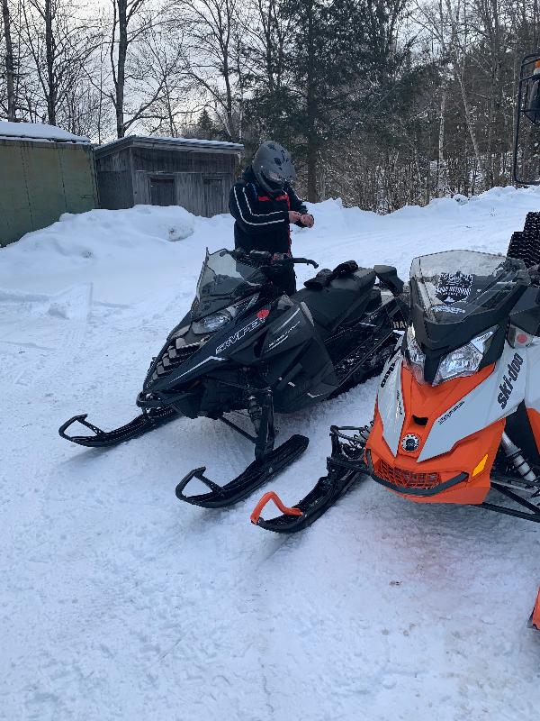 Fun snowmobile weekend