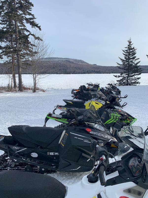 Fun snowmobile weekend