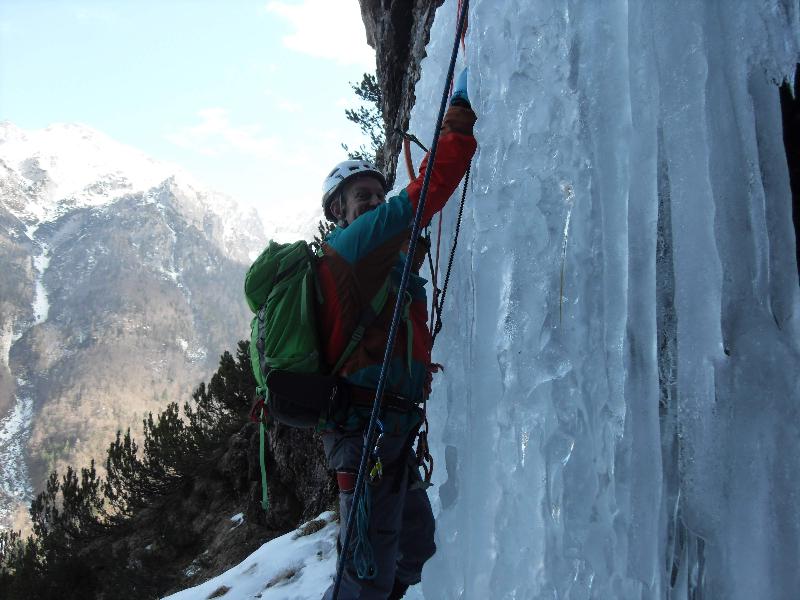 Slovenian ice, wild mountains and first class guiding.