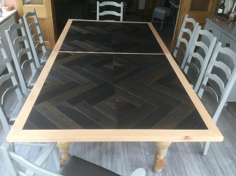 Has made a fabulous table, but not very happy with your feedback, we sent y