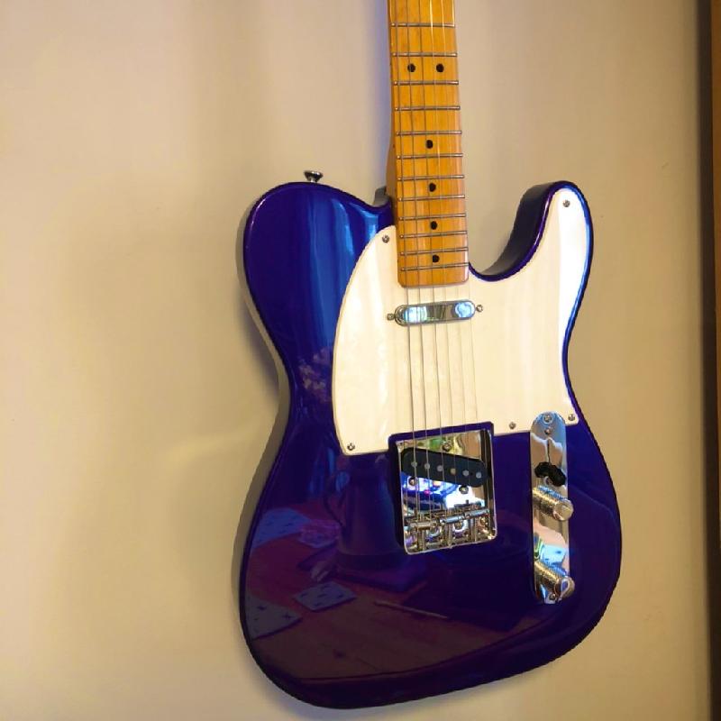 Squier Limited Edition Classic Vibe 50s Telecaster In Metallic Purple Andertons Music Co