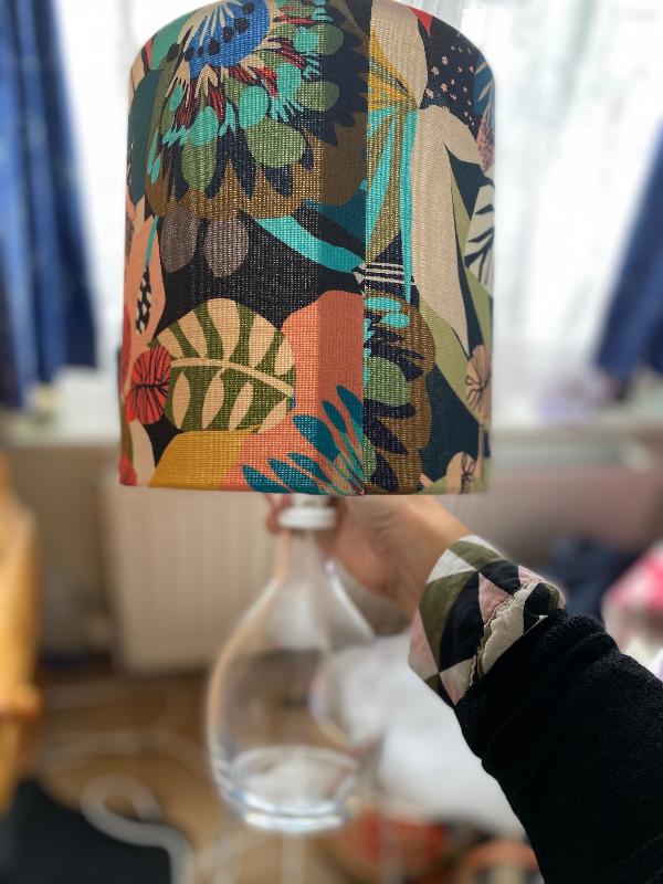 Lampshades look stunning