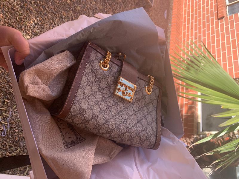 Gucci Padlock Small GG Shoulder Bag