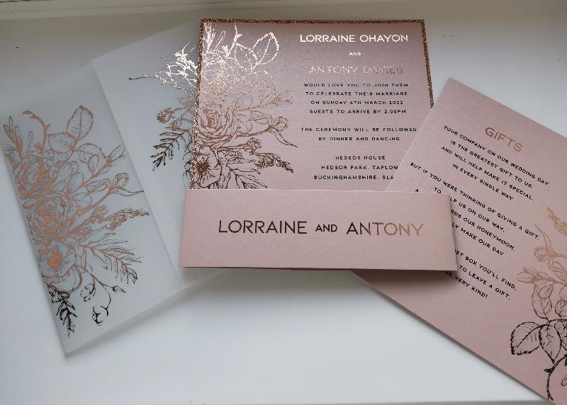 Incredibly beautiful invitations and outstanding customer service!!