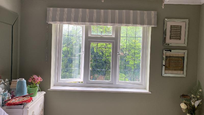 LOVE OUR ROMAN BLINDS!