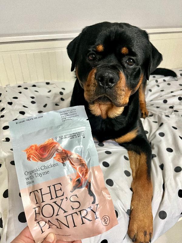 Highly recommend. Organic and delicious! My dog approves!
