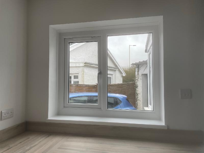 9x white A-rated windows and 1x white uPVC door