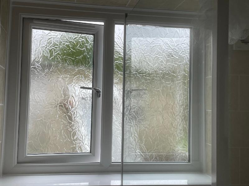 9x white A-rated windows and 1x white uPVC door