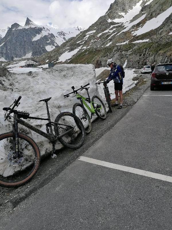 12 jours de VTT, 2 heures de pluie !!