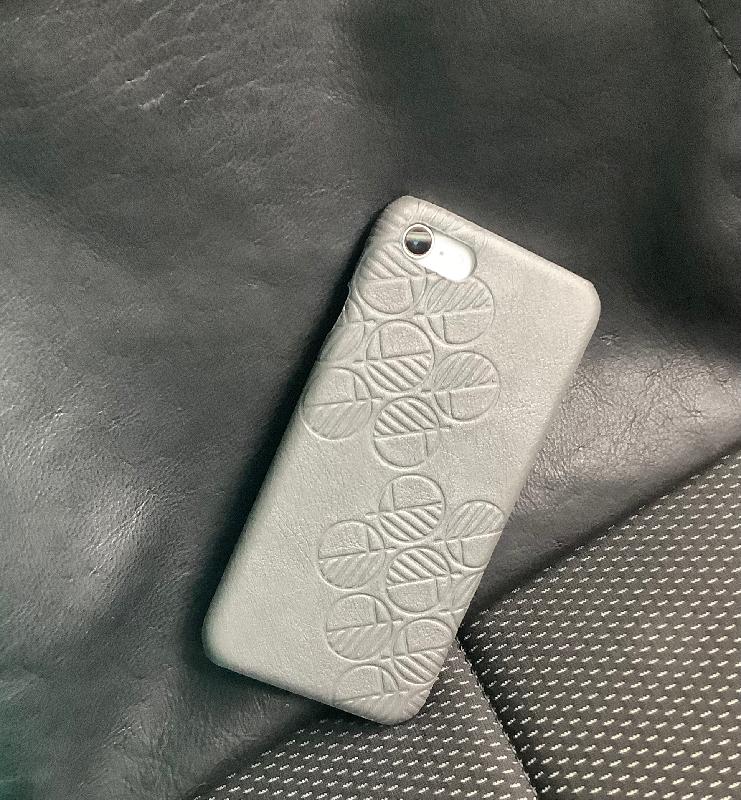 "Roma" Ultra-Slim iPhone 7 Genuine Leather Phone Case