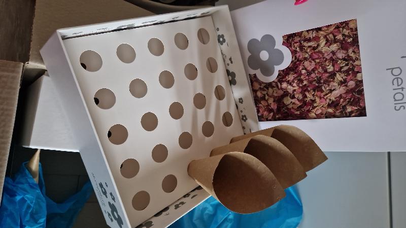 2 Shropshire Boxes (50 cones & confetti)