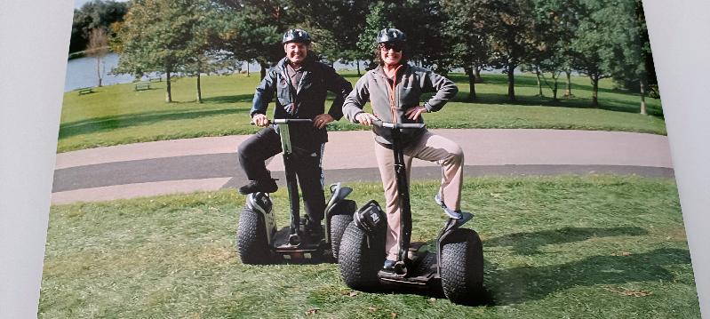 I think a bit off-road segwaying would be a good idea.