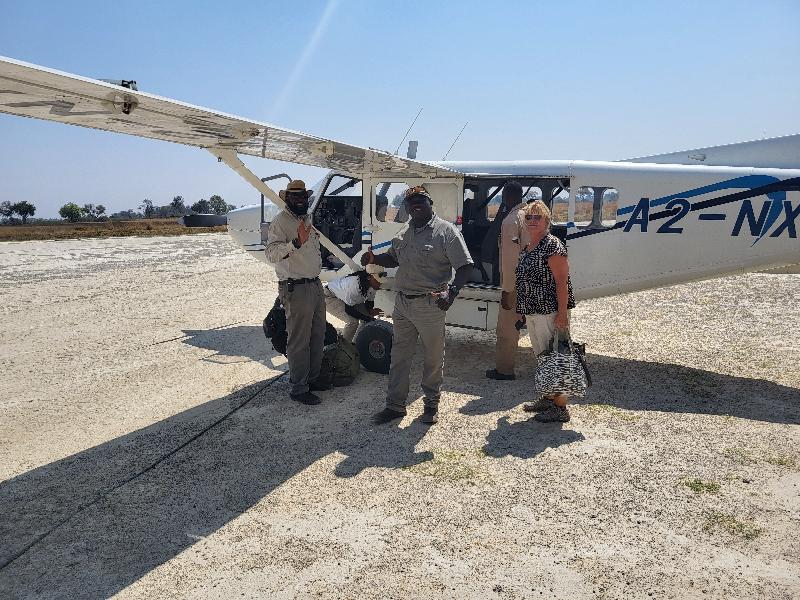 Safari i Botswana med Victoriafallen och Kapstaden