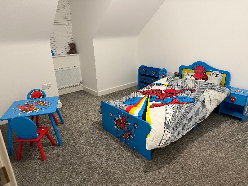 Spiderman themed bedroom