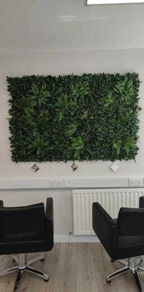 Amazing faux greenery