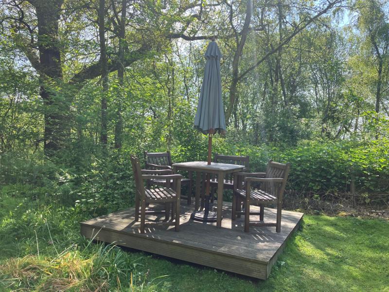 Quiet, secluded and very comfortable cottage in a beautiful wood.