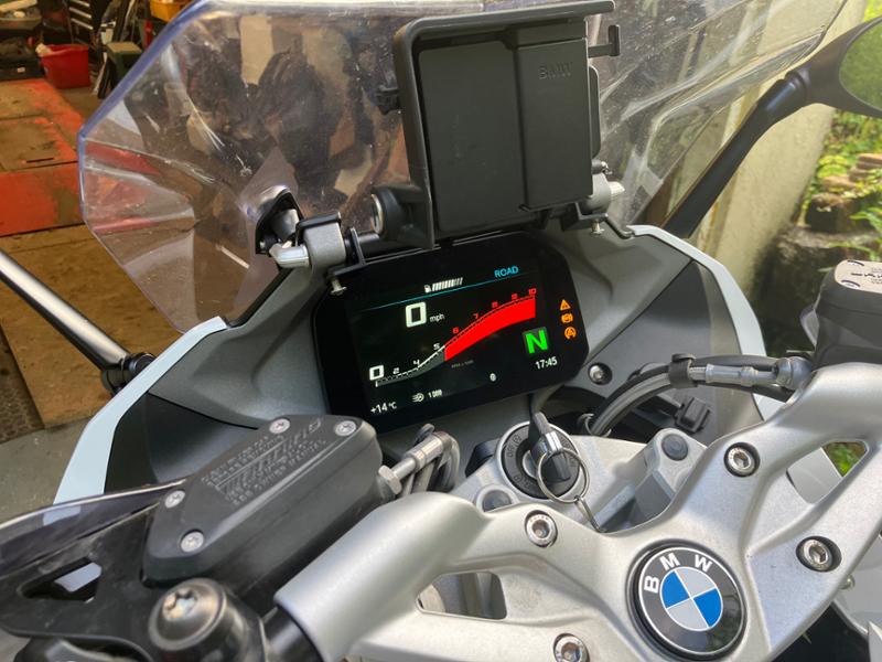 Raised Navigation Mount for BMW R1250RS