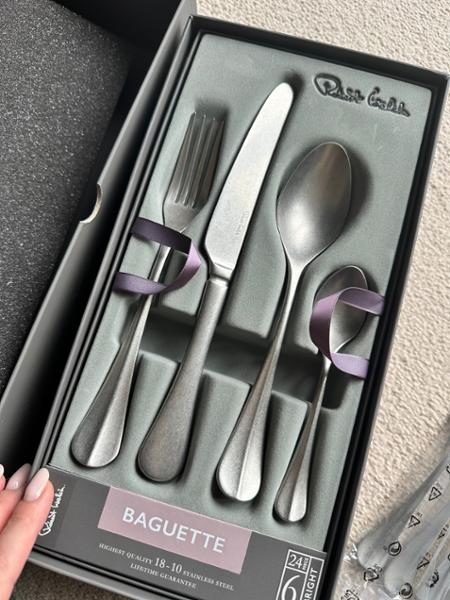 Robert Welch Baguette Vintage Cutlery Place Setting, 7 Piece