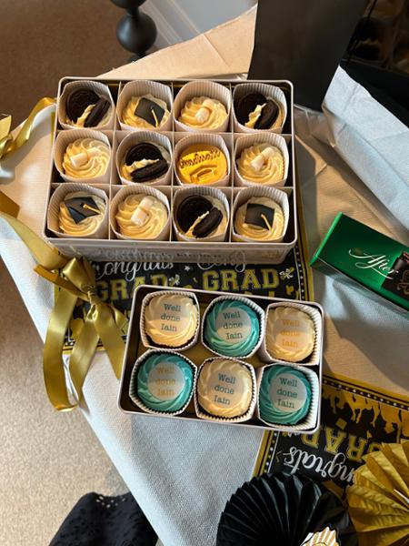 Graduation Cupcakes | Box of 6 | Next Day UK Delivery