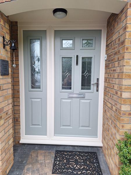 Solidor front door and side panel supplied and fitted by Centric