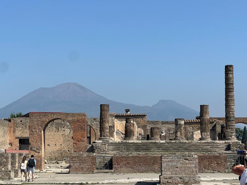 Great way to see Pompeii