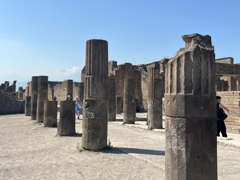 Great way to see Pompeii
