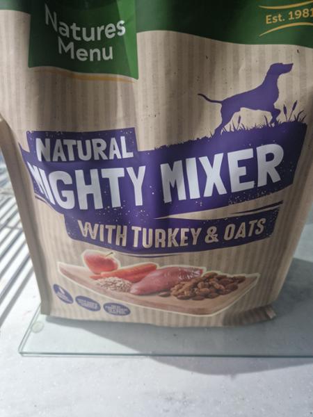 Mighty Mixer With Turkey & Oats