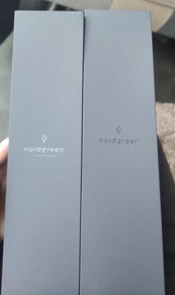 Nordgreen Minimalist Slim Men's Watch - Black Dial - Silver Case - Silver Mesh / Navy Nylon / Black Leather Bands Native Scandinavian Design White 