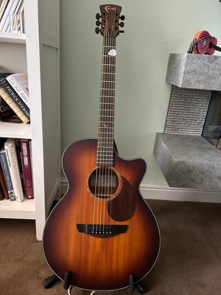 Great service on new electro acoustic guitar
