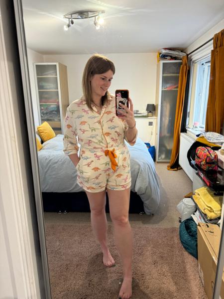 Dinosaur Print Short Pyjama Set