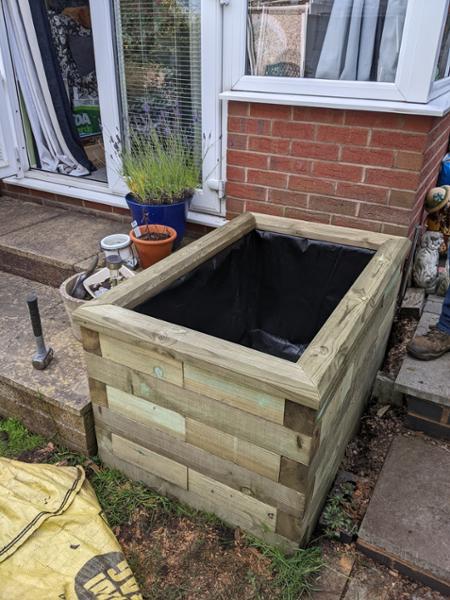Lovey raised beds