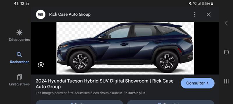 Tucson - Luxury hybride à traction intégrale