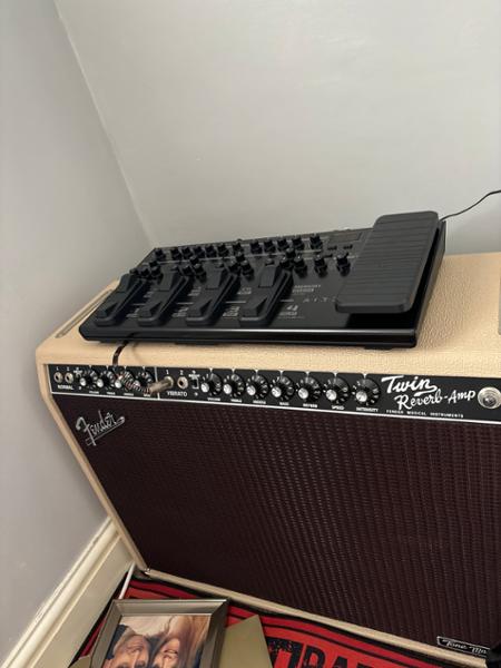 Fender Tone Master Twin Reverb Blonde Amplifier