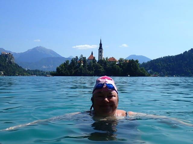 Swimming in Slovenia