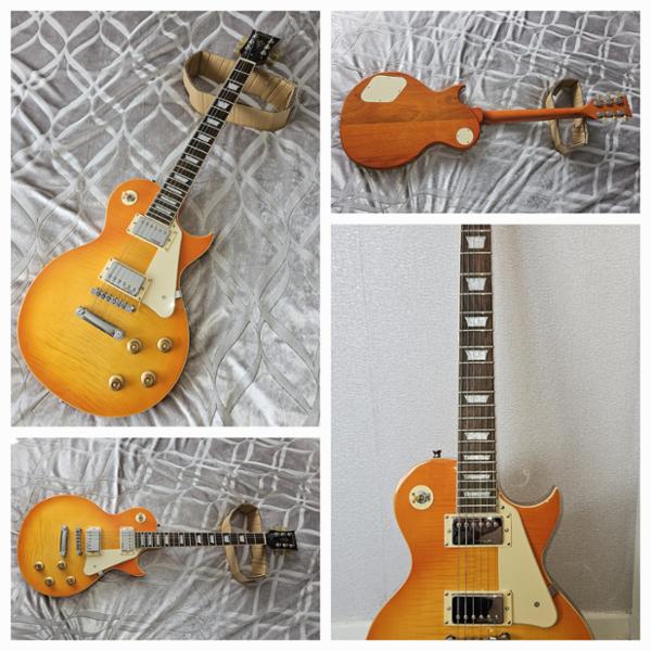 Vintage V100 ReIssued Electric Guitar, Honeyburst