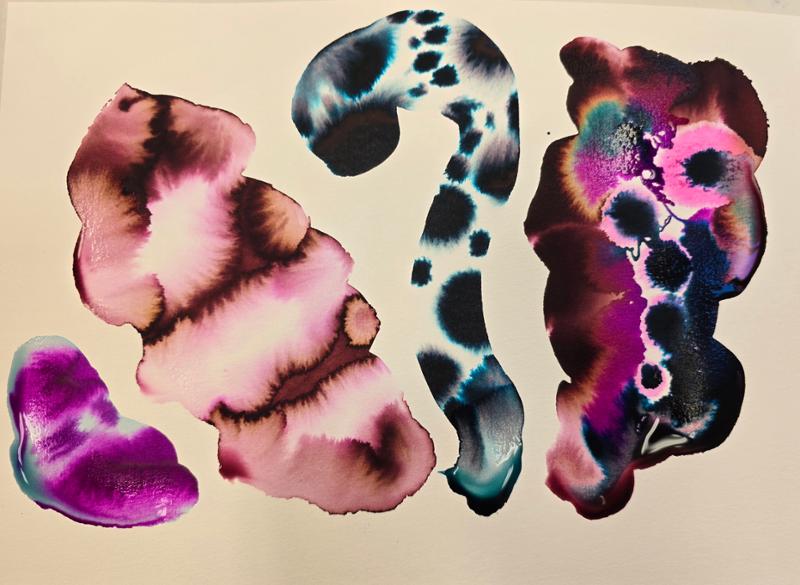 Gorgeous inks that are fun as watercolor