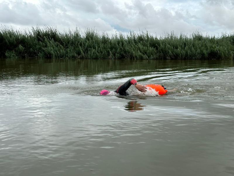 Brilliant tidal swim