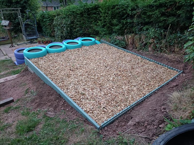 2 x Wood Chip Bulk Bags only £70 each - wood chippings suitable for chicken runs, paths and mulching