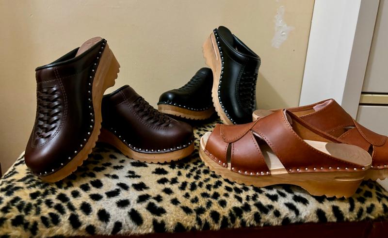 Beautiful handmade quality clogs.