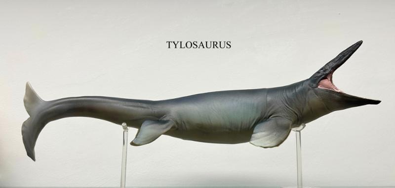 Tylosaurus, my fave marine reptile, perfectly recreated.