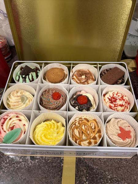 Tasting Menu Cupcakes | Box of 6 | A Tasting Selection Of Our Most Popular Flavours | Next Day UK Delivery